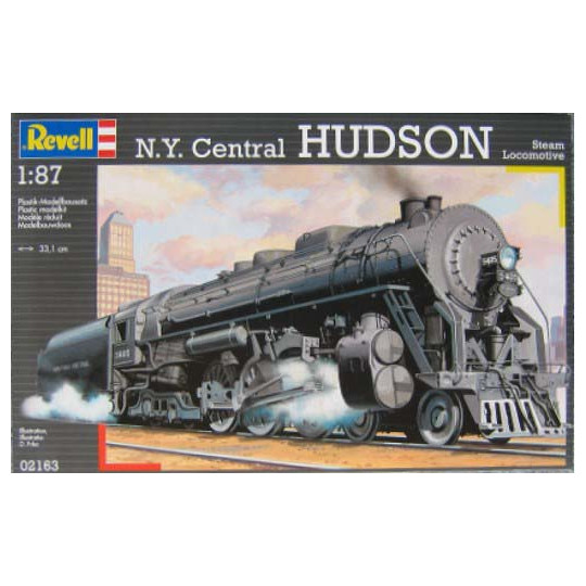 Locomotive vapeur New York Central HUDSON maquette 1/87 REVELL