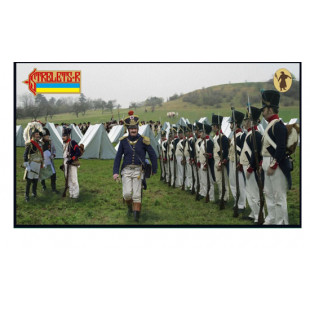 Infanterie Napoléon en uniforme d'été 1/72 STRELETS*R