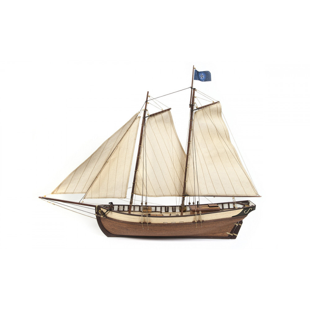 BATEAU BOIS POLARIS 1/50 OCCRE