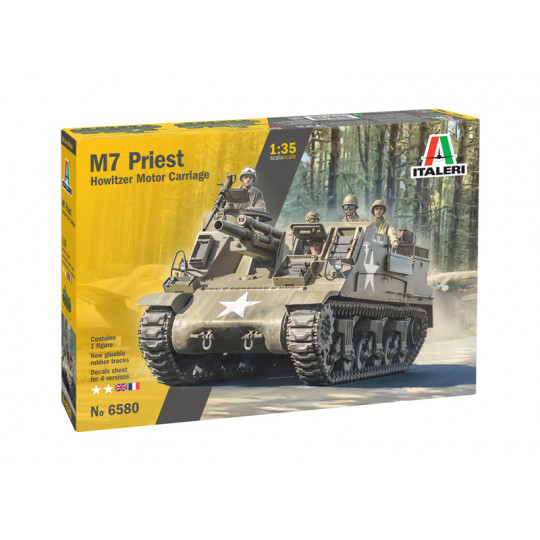 Char tank M 7 Priest Howitzer Obusier automoteur maquette 1/35 ITALERI