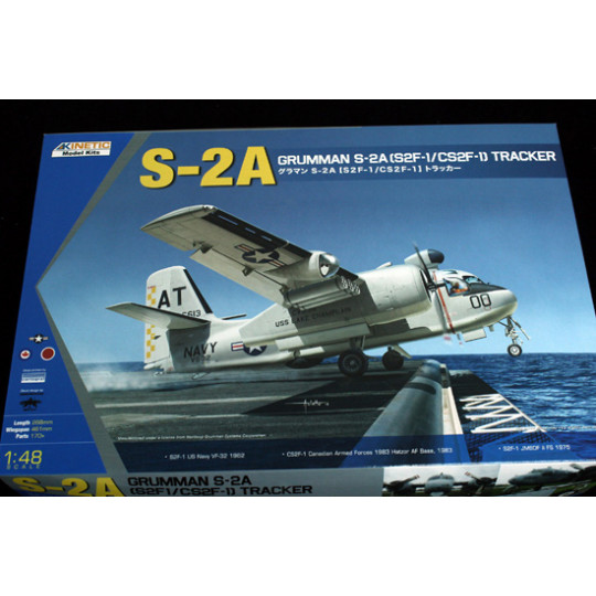 US Navy Grumman Tracker S-2 A 1/48 KINETIC