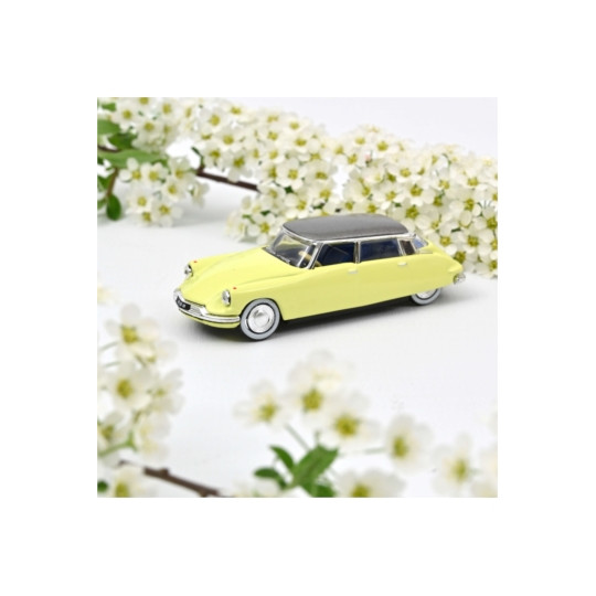 CITROEN DS 19 Jonquille yellow 1958 1/87 NOREV