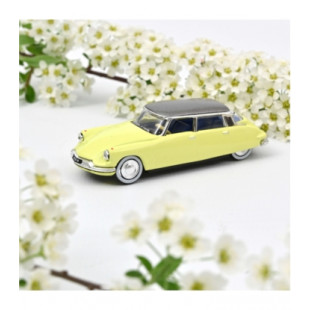 CITROEN DS 19 Jonquille yellow 1958 1/87 NOREV