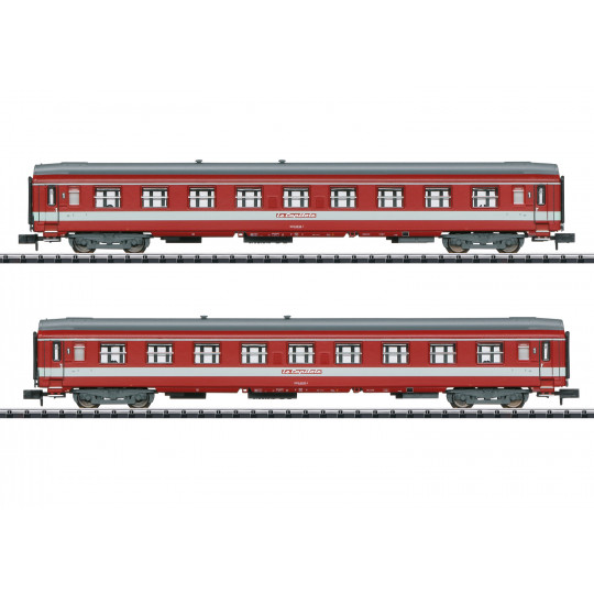 Coffret Set wagons voitures bogies "Le Capitole" 1/160 N TRIX minitrix