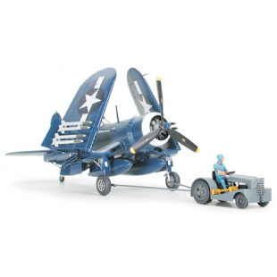 Chance Vought F4U-1D CORSAIR & Tracteur de pont 1/48 TAMIYA