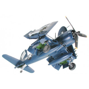 Chance Vought F4U-1D CORSAIR & Tracteur de pont 1/48 TAMIYA