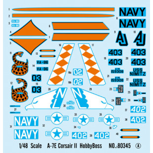 A-7E Corsair II 1/48 HOBBY BOSS