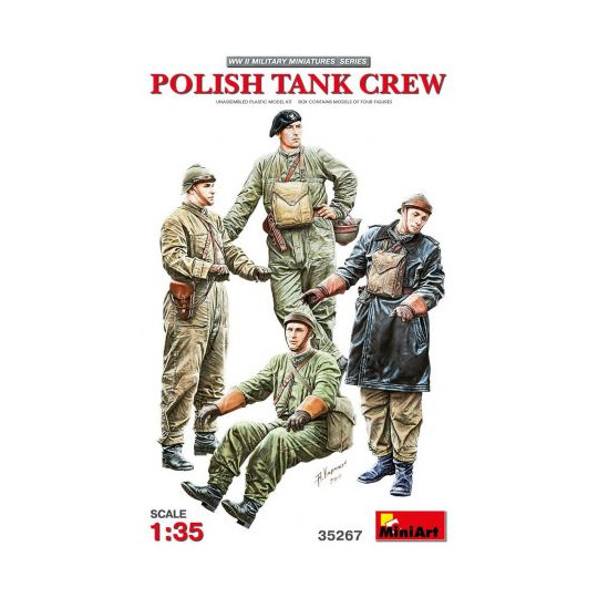 Equipage blindés polonais 1/35 MINIART