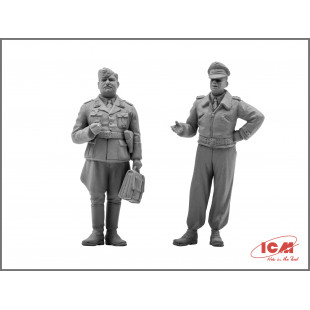 Messerschmitt Bf 109F-4 et Pilotes & Personnel sol allemands 1/48 ICM