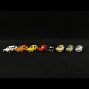 Coffret 8 voitures VOLKSWAGEN golf 1/87 SCHUCO