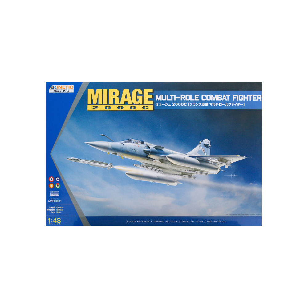 Dassault MIRAGE 2000 C 1/48 KINETIC