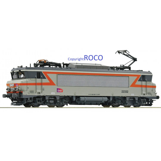 Loco Electrique Digital SON  BB 22000 22332 "Béton" SNCF 1/87ème HO ROCO