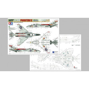 McDONNELL DOUGLAS F-4B Phantom II 1/48 TAMIYA