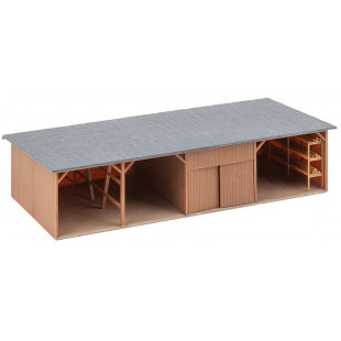 Hangar - entrepôt 1/87 HO FALLER