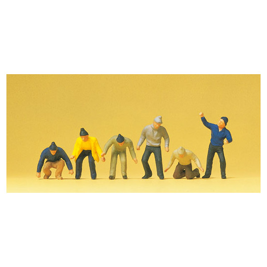 Travailleurs 1/87 HO PREISER