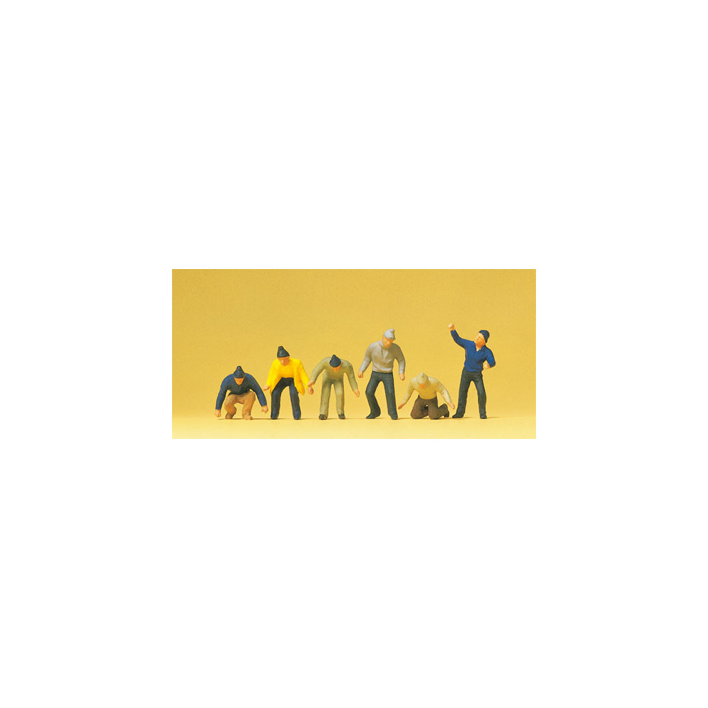 Travailleurs 1/87 HO PREISER