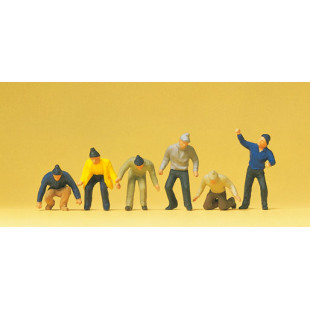 Travailleurs 1/87 HO PREISER