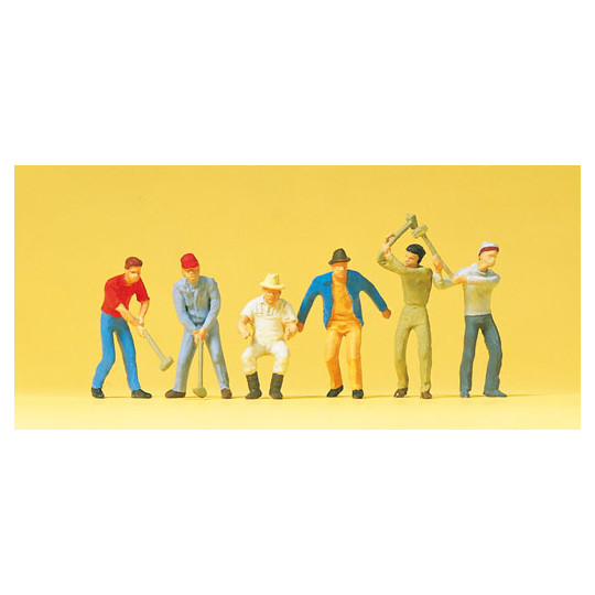 Travailleurs 1/87 HO PREISER