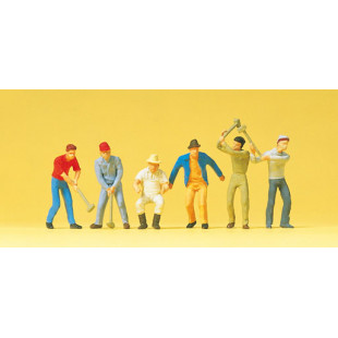 Travailleurs 1/87 HO PREISER