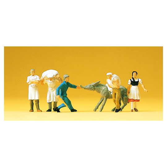 Au moulin 1/87 HO PREISER