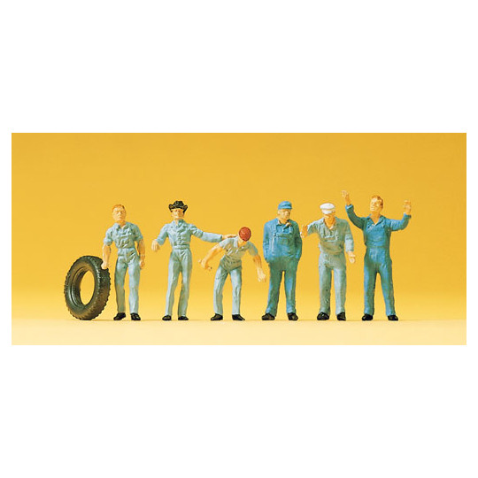 Mécaniciens 1/87 HO PREISER