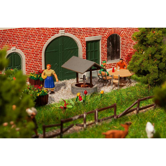 Fontaine décorative 1/87 HO FALLER