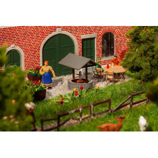 Fontaine décorative 1/87 HO FALLER