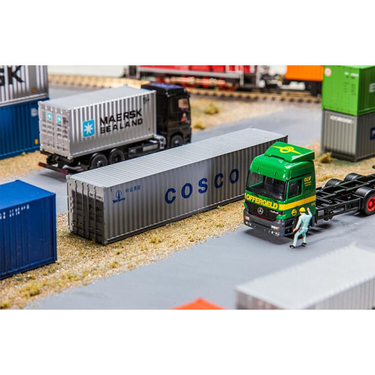 Container 40 pieds "Cosco" 1/87 HO FALLER