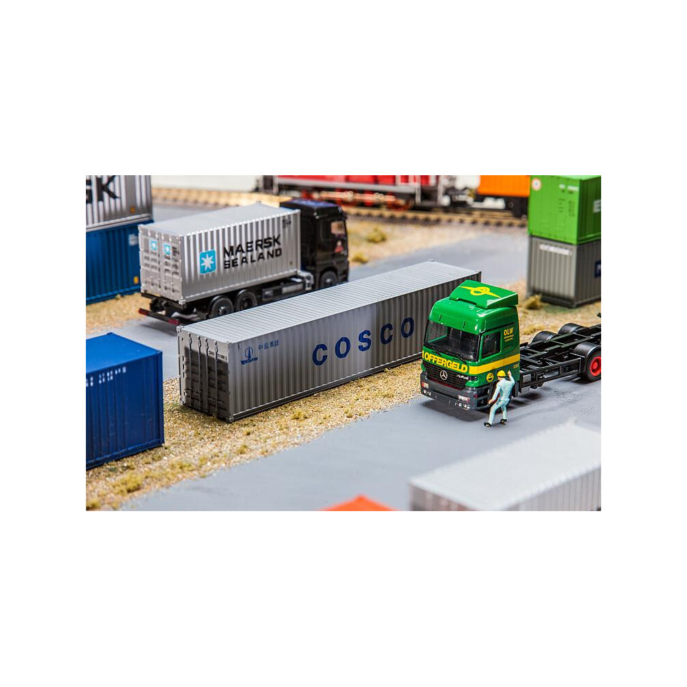 Container 40 pieds "Cosco" 1/87 HO FALLER