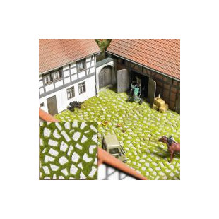 Plaque de décor 3D 1/87 HO BUSCH