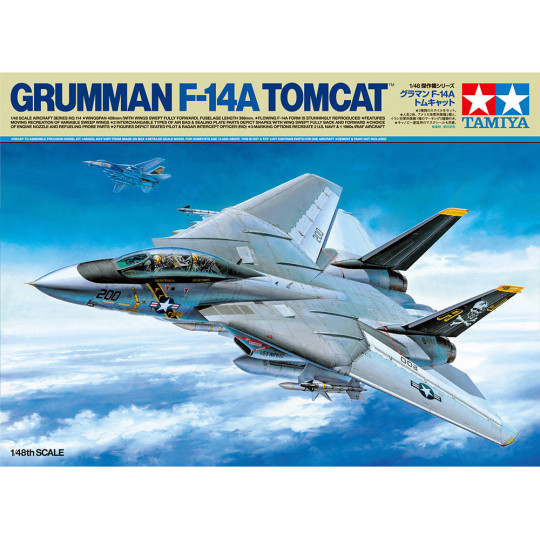 GRUMMAN TOMCAT F14 A 1/48 TAMIYA