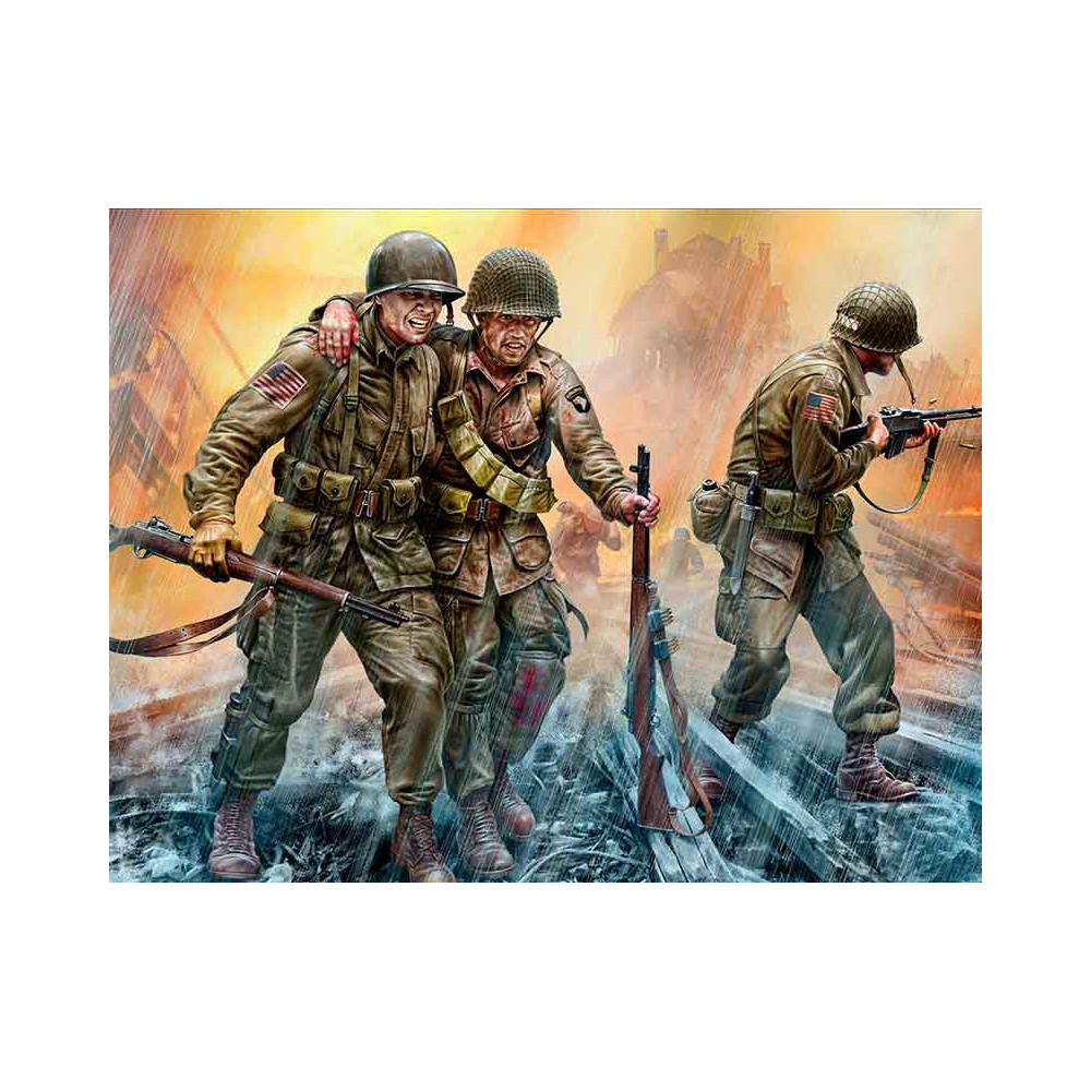 Parachutistes américains 1944 1/35 Master Box
