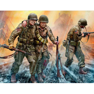 Parachutistes américains 1944 1/35 Master Box
