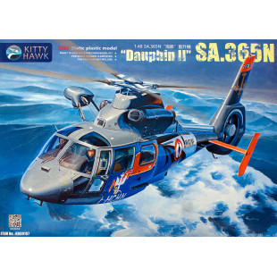 Helico Sa 365n DAUPHIN II MARINE FRANCE 2005 1/48 KITTY HAWK