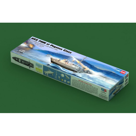 Bateau Hydrofoil type USS PHM Pegasus Class 1/200 HOBBYBOSS