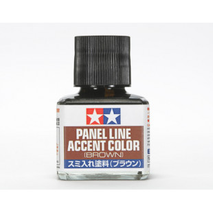 Panel line (jus- washes) marron 40ml TAMIYA