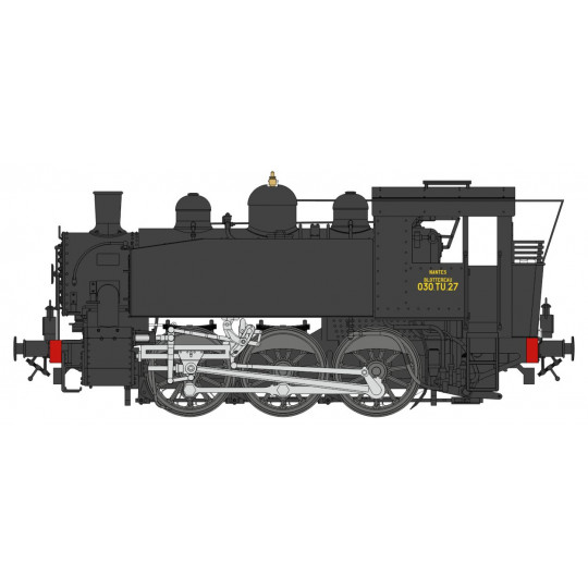 Locomotive vapeur 030 TU SNCF digital SON 1/87 HO REE