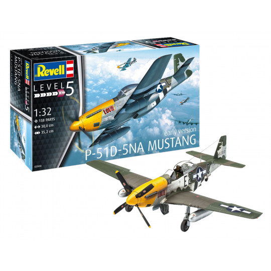 P-51D-5 NA MUSTANG 1/32 REVELL