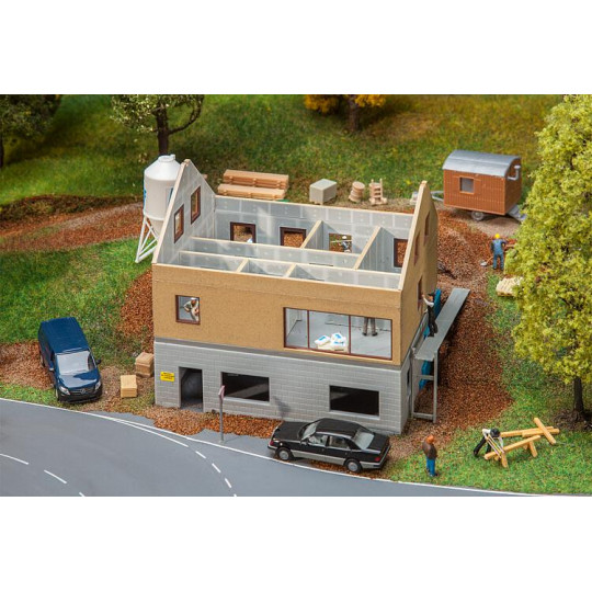 Maison en construction 1/87 FALLER