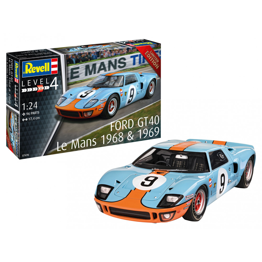 FORD GT 40 Le Mans 1968 1/24 REVELL