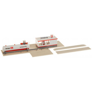 Station service des chemins de fer pour loco diesel 1/87 FALLER
