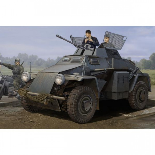 Blindé allemand Sd.Kfz.222 1/35 HOBBY BOSS