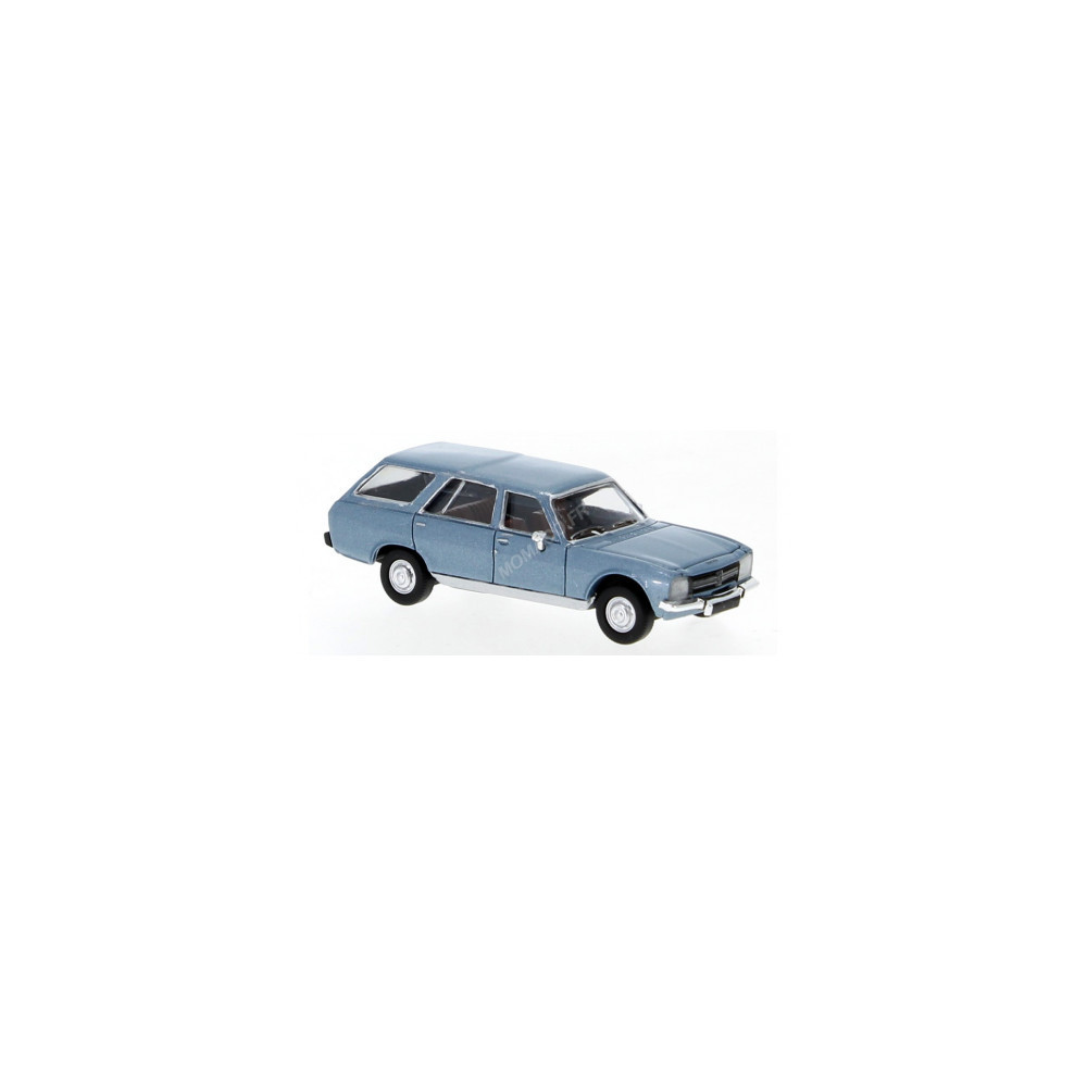 PEUGEOT 504 BRK 1978 bleu clair 1/87 PREMIUM