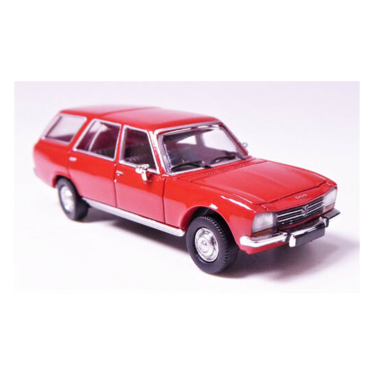 PEUGEOT 504 BRK 1978 rouge 1/87 PREMIUM