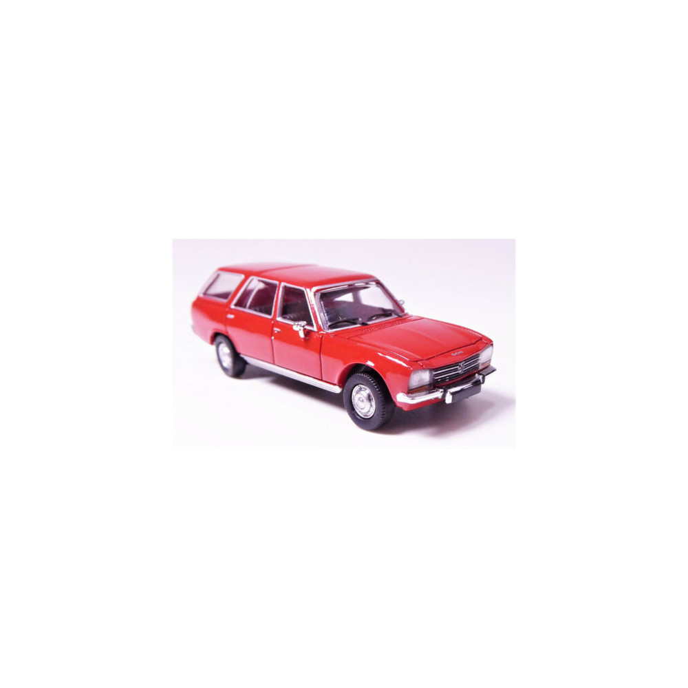 PEUGEOT 504 BRK 1978 rouge 1/87 PREMIUM