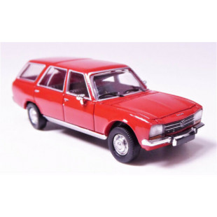 PEUGEOT 504 BRK 1978 rouge 1/87 PREMIUM