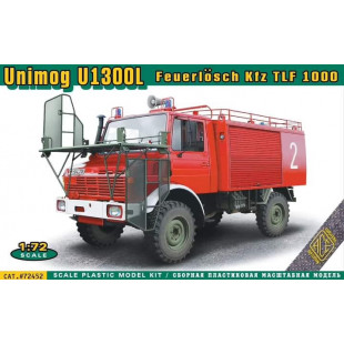 UNIMOG U1300L 4x4 pompiers 1/72 ACE
