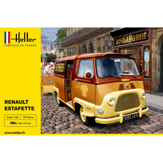 Renault ESTAFETTE maquette 1/24 HELLER