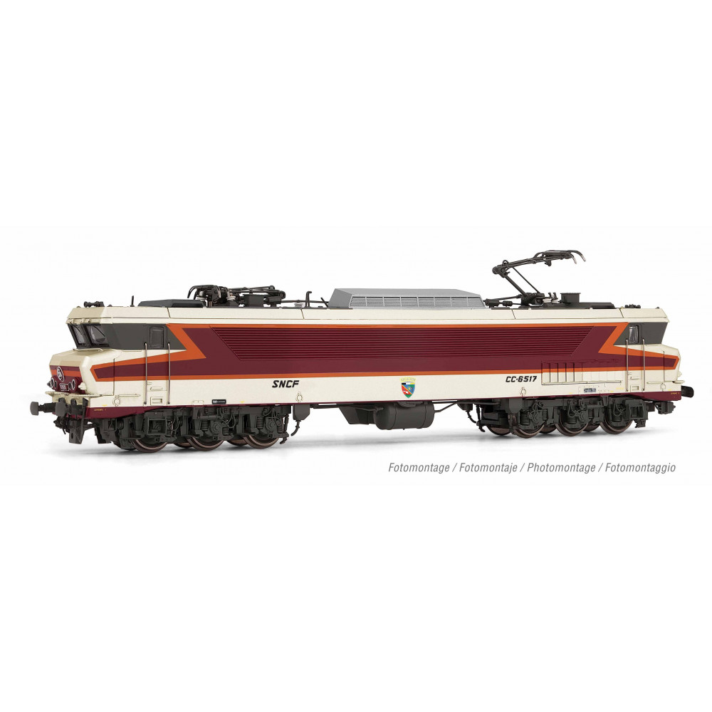 Locomotive electrique Digital SON ESU CC 6500 6517 SNCF 1/87 HO JOUEF