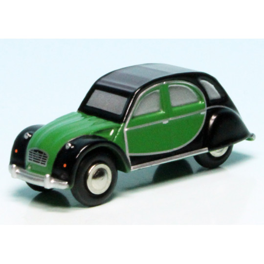 CITROËN 2CV Charleston verte PICOLO 1/87 SCHUCO